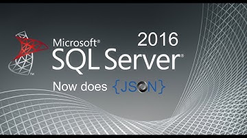 SQL Server 2016 does Json with DevTeach
