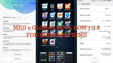 [OFFICIAL] MIUI 9 GLOBAL BETA ROM 7.9.8 FOR REDMI 3S/PRIME