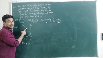 mcq based on concept of parallel plate capacitor