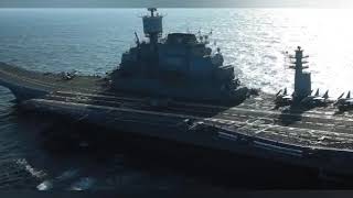 Malabar 2020 : Stunning video from INS Vikramaditya via Indian Navy