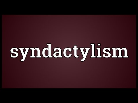 Header of syndactylism