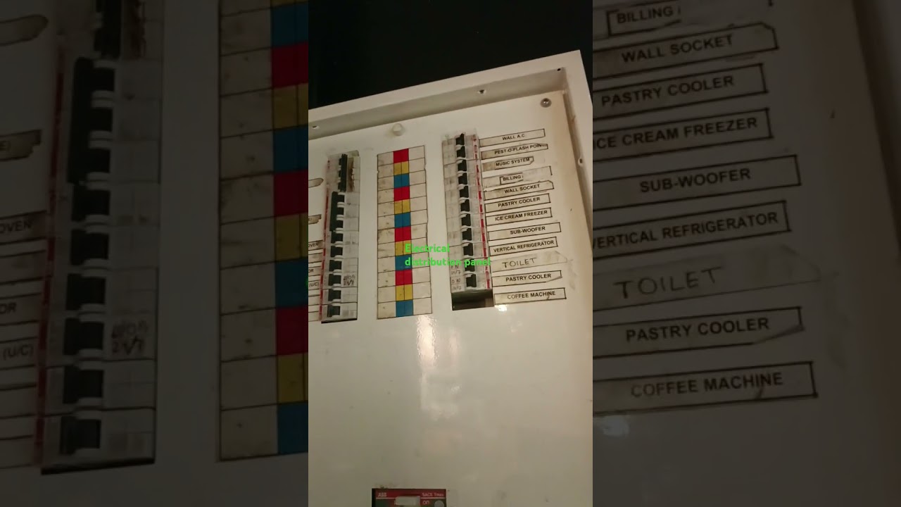 electrical distribution panel board repairing service electrical engineering maintenance works