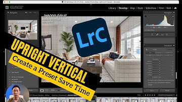 How to Fix Verticals in Real Estate Photos in Lightroom and Make it a Preset
