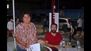 Ομιλία της υποψήφιας περιφερειακής συμβούλου με τη «Λαϊκή Συσπείρωση» Ευγενίας Κολυβά