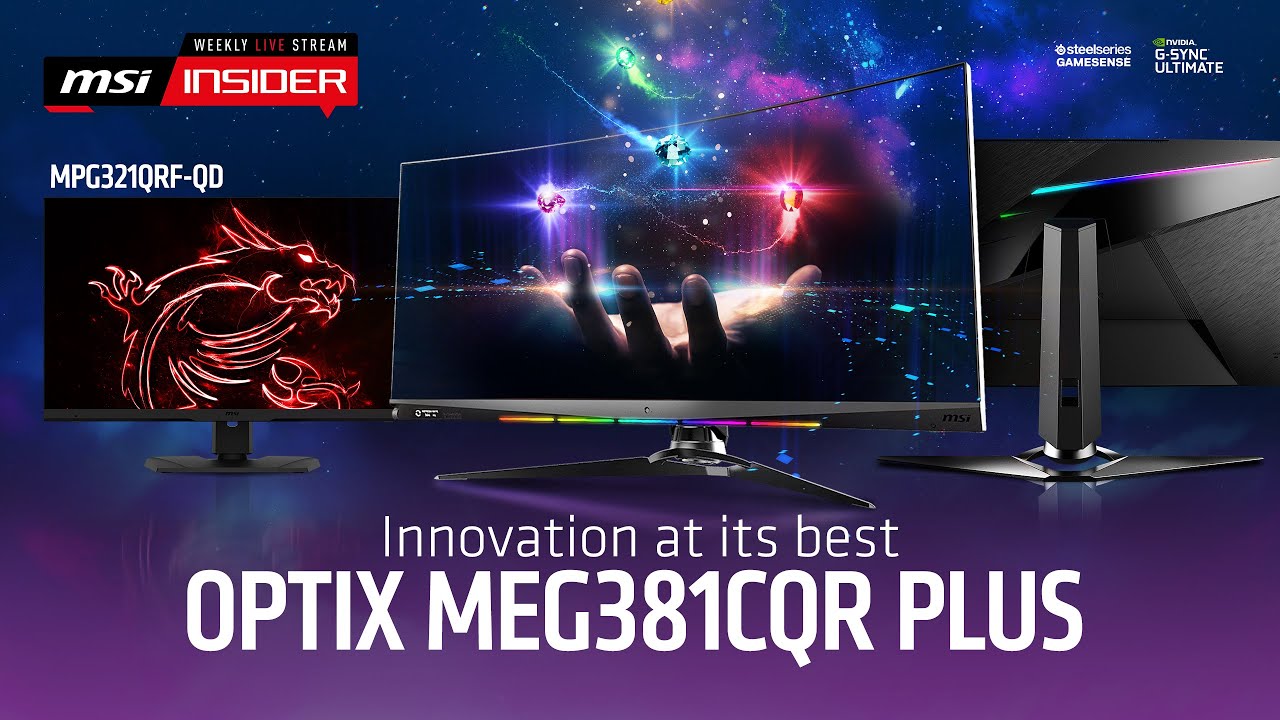 MEG381CQR Plus - Innovation At Its Best - YouTube