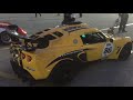 Lotus elise and other race cars at hsr 24 hours