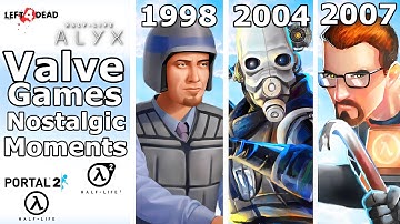 All Nostalgic Moments in Valve Games (1998 - 2025)