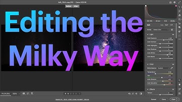 Milky Way Photoshop Editing - A Real Time How-To