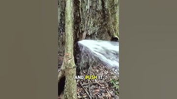 Mengapa Air Menyembur Keluar dari Pohon Saat Ditebang?