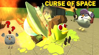 Baby Chicken Curse Of Space | Chicken Gun