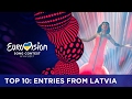 TOP 10: Entries from Latvia