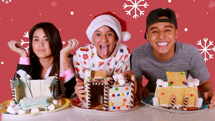Hicimos CASAS DE JENGIBRE Ft. Lapizito y Gomita