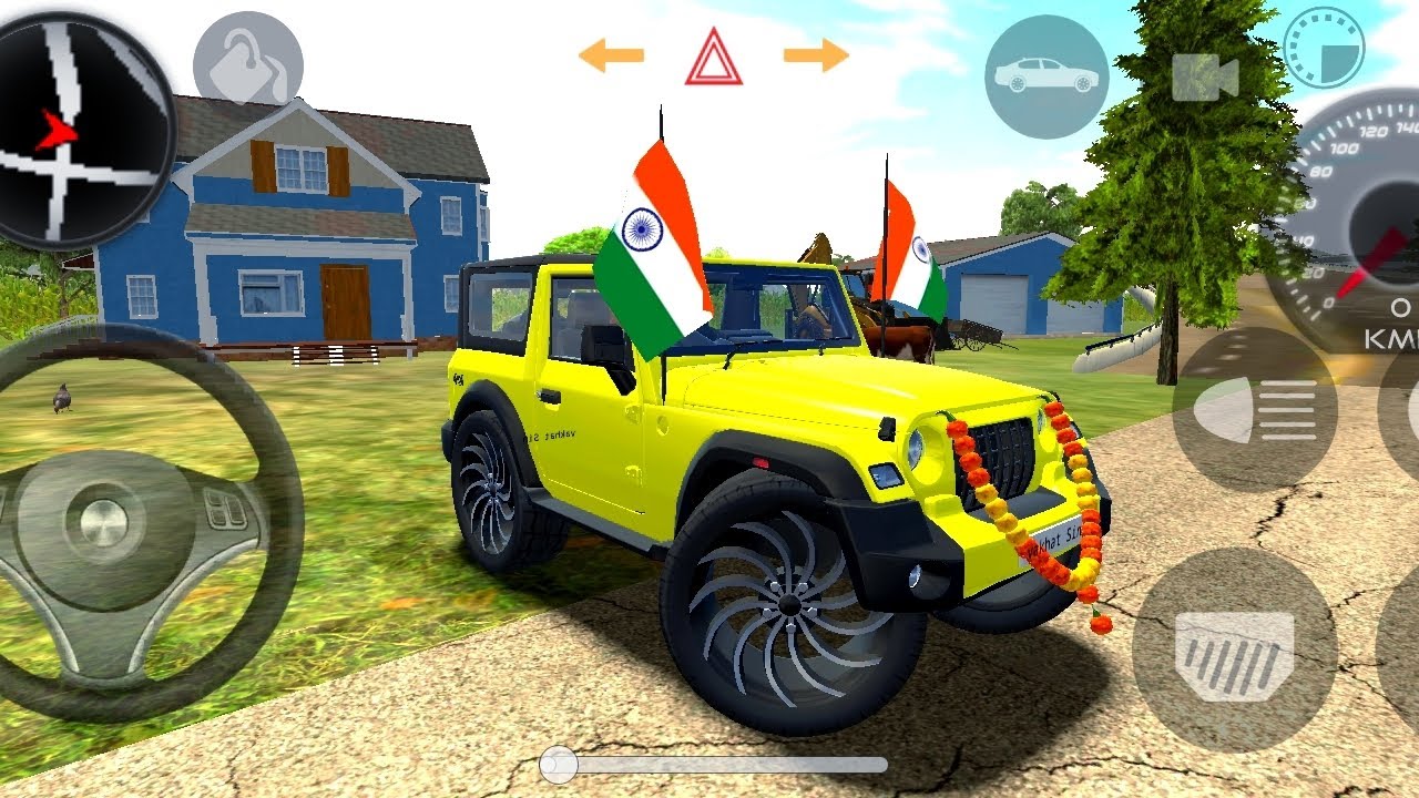 Modified 👿 Mahindra Thar Car Games:Indian Cars (Gadi Wala Game) -Car Game Android Gameplay 2026