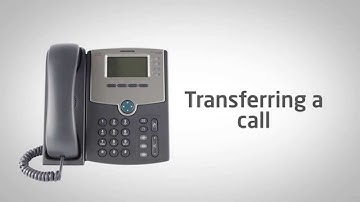 Horizon Training - Cisco SPA504G - Chapter 2: Transferring a call