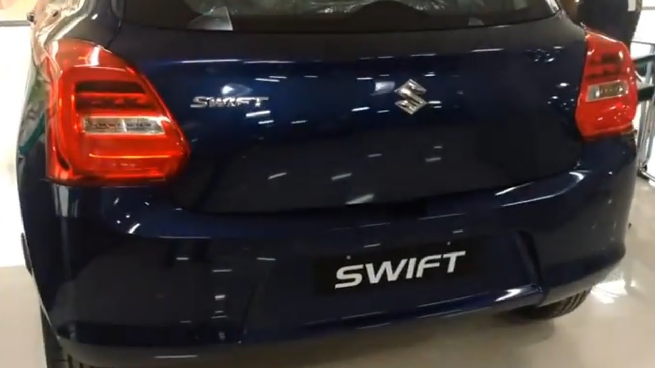 2018 Maruti Suzuki Swift Midnight Blue Color First Look