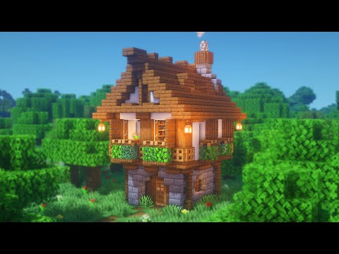 minecraft:-how-to-build-a-medieval-starter-house-|-survival-starter-house-tutorial