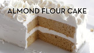Almond Flour Cake (Gluten Free, No Butter/Oil)