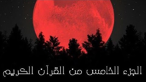 الجزء الخامس من القرآن الكريم 🌙 تلاوة القارئ اسلام صبحي