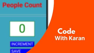 Create People Count app using HTML | CSS | JavaScript..
