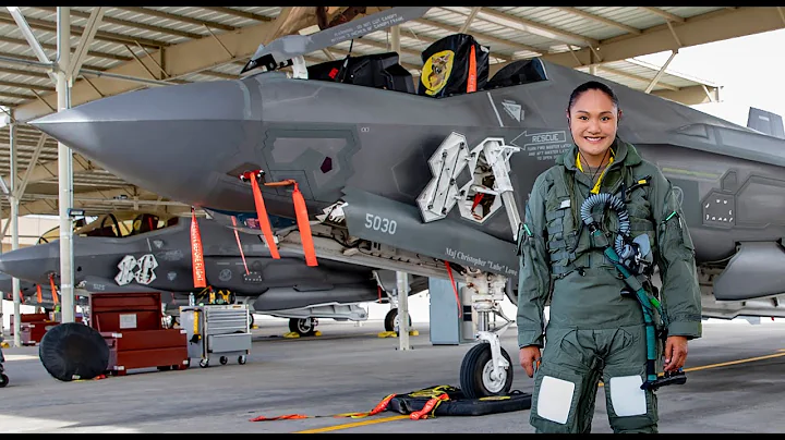 First Female F-35 Pilot For Lockheed Martin's Prod...