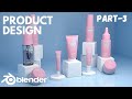 Products Scene Setup, Lighting, Rendering & Compositing in Blender.