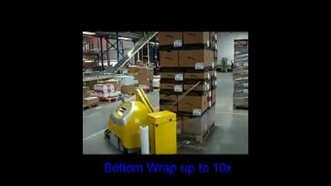 VMIS XT4550 Automatic Crab Robot Pallet Wrapping Machine