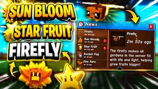 GROW A GARDEN 2 UPDATE! Sun Bloom + Star Fruit + Firefly! screenshot 2
