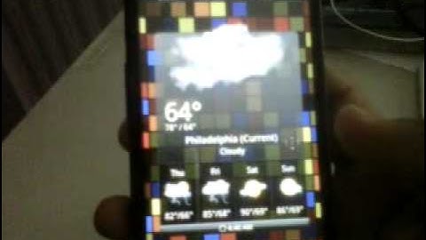 HTC HD2 (Running with Android) with HTC Sense!!