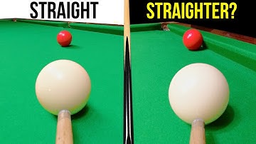 Snooker Straight Cueing Tips verbeteren de keu-actie