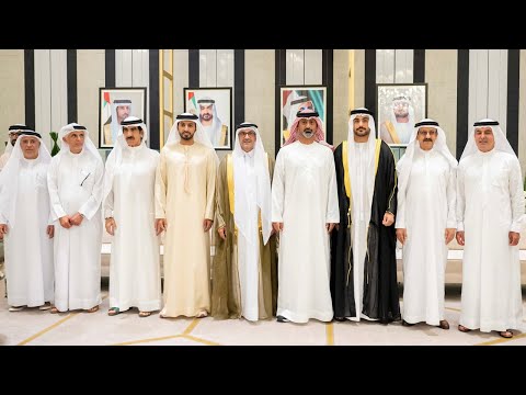 عمار النعيمي يحضر أفراح الفلاسي والسويدي في دبي