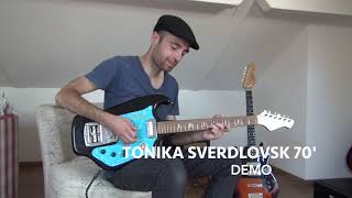 Tonika Sverdlovsk USSR guitar - Demo