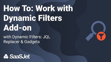 How to work with Jira JQL Replacer & Gadgets - Dynamic Filters Add-on