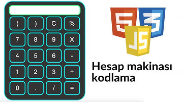 Html css ve javascript ile hesap makinası kodlama