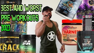 BEST and WORST Pre Workouts 2023