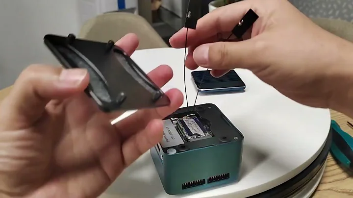 超迷M1双网魔方软路由wifi安装  Wireless Network Card Installation Tutorial of Mrroute M1 2-Lan miniPC