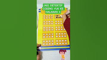 yuk jadi detektif coding ke halaman 6 #codingshorts #hanabimba #codinganak #bermainsambilbelajar