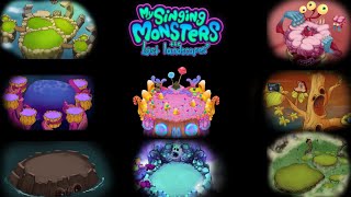 All My Singing Monsters The Lost Landscapes Monsters - All Islands ~ My Singing Monster
