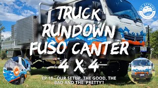 EP 18 - Unleash Adventure: Fuso Canter 4x4 Off-Road Truck - The Ultimate Family Caravan Explorer!