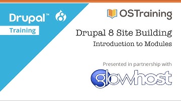 Drupal 8 Site Building, Lesson 20: Introduction to Modules