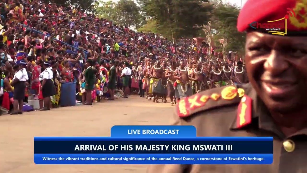 ARRIVAL OF HIS MAJESTY KING MSWATI III