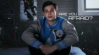 Justin Foley 💙 &quot;are you afraid?&quot; [season 4]