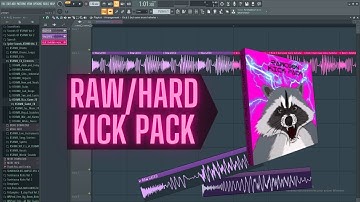FREE⚡️Raw/Hardstyle Kicks Vol.2 !! Gated/Lazer/Zaag/Reverse + MANY KICK VARIATIONS 🔥🔥