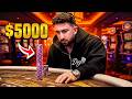 MASSIVE BETS PLAYING HIGH LIMIT BLACKJACK! ($5,000 HAND)
