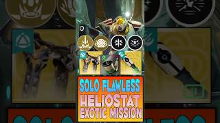 Prismatic Titan Meta Build! Solo Flawless Ultimate Heliostat Exotic Mission |  Destiny 2 Renegades