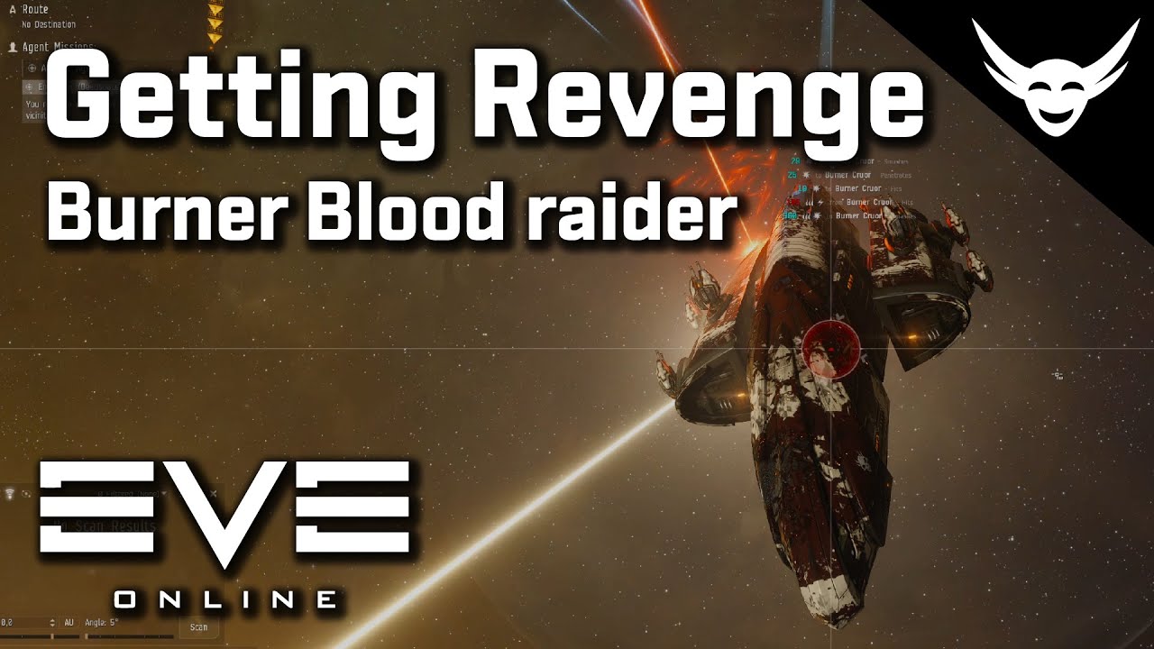 EVE Online Revenge on Blood raider Cruor burner YouTube