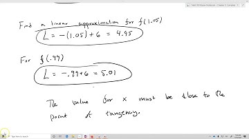 Linearization to do estimation