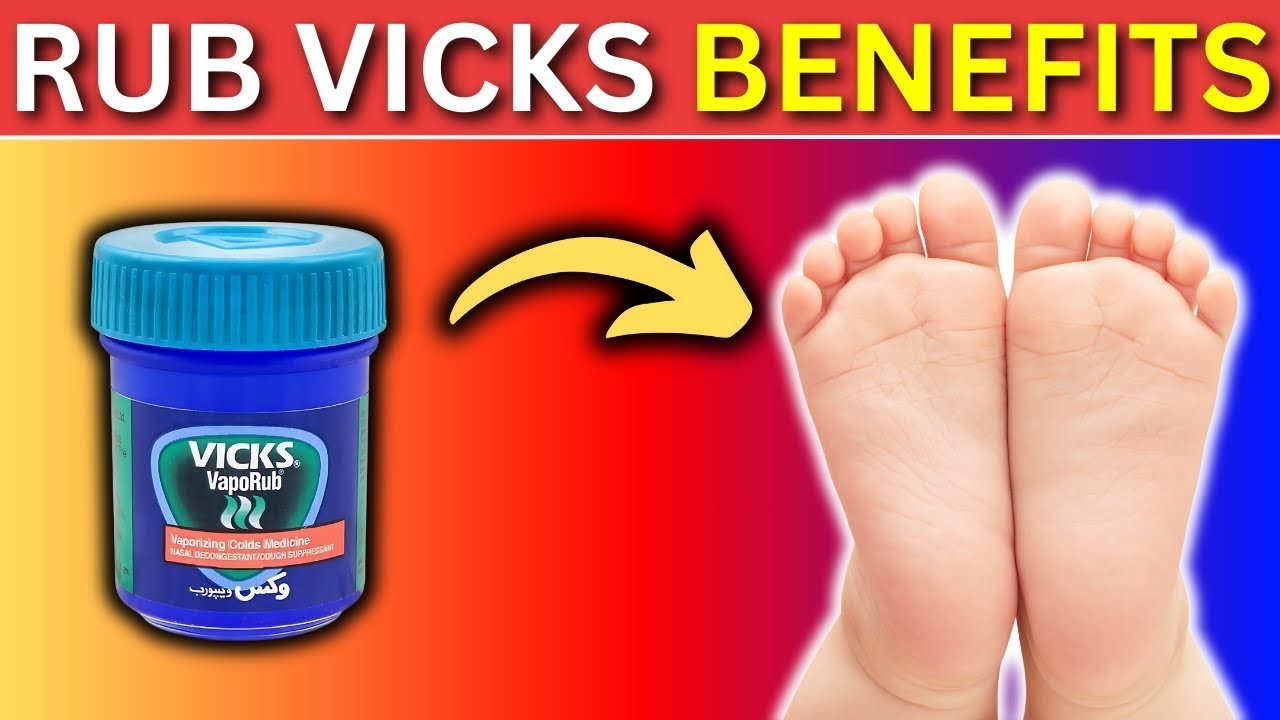 Vicks Vaporub On Soles Of Feet Rub VICKS VapoRub on Your Feet and Feel the Magic - YouTube