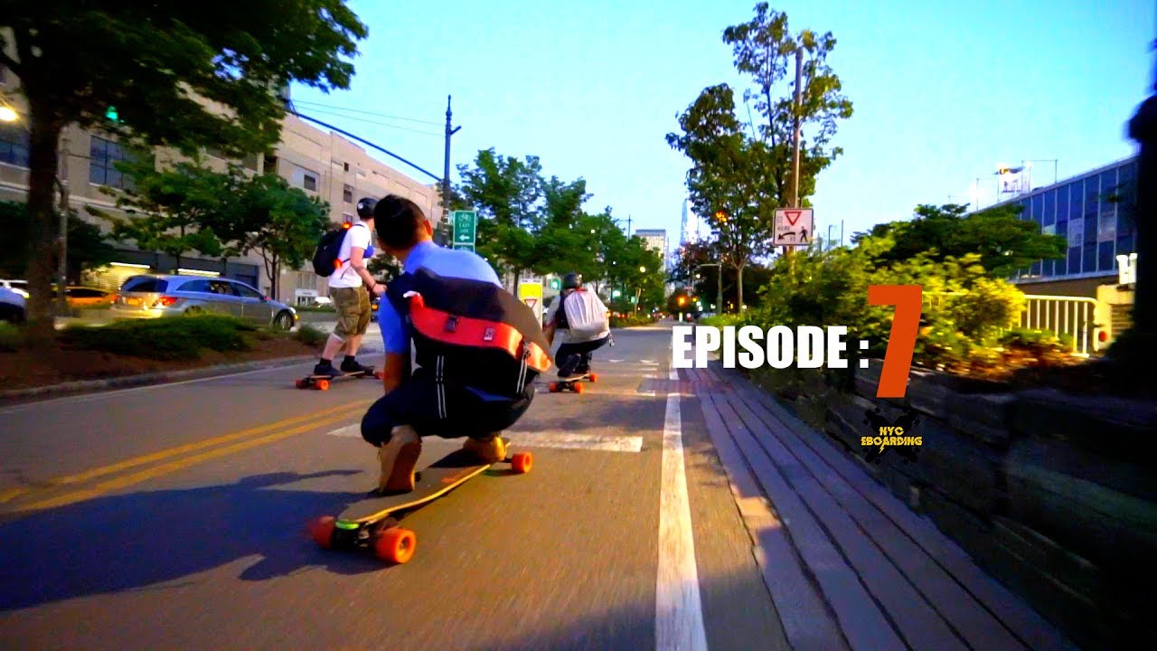 The NYC Collective Skateboard Crew Episode 7 - The Boosted Board Meet up  and OnePlus 5 event