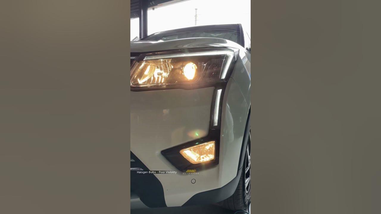 Xuv300 Light Upgrades ☑️ automodz_coimbatore•HiD LowBeam•LED HighBeam