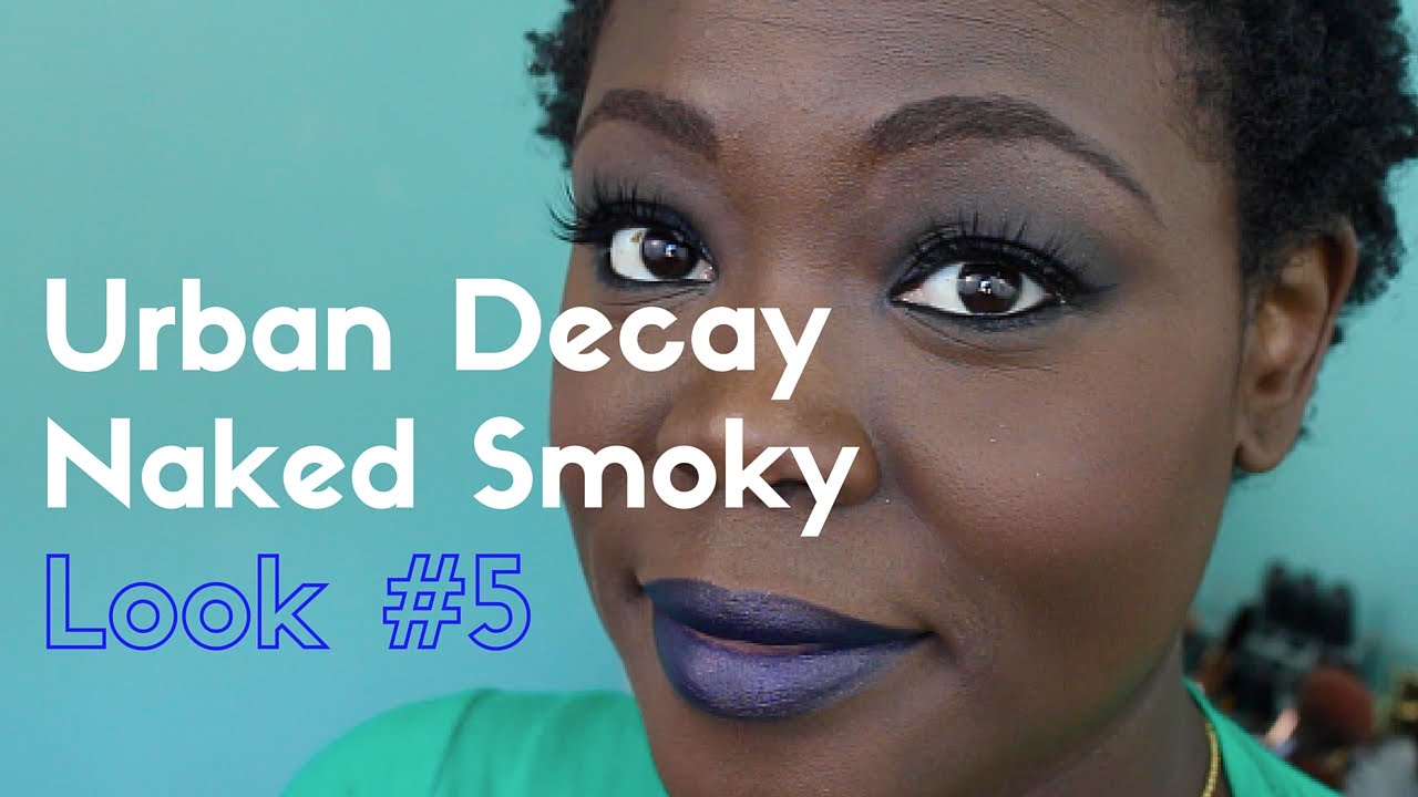 dark skinned celebrities Urban Decay Naked Smoky Palette Look #5 (Dark Skin)